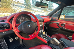 2001 BMW Z3 Coupe in Dakar Yellow 2 over Extended Dream Red