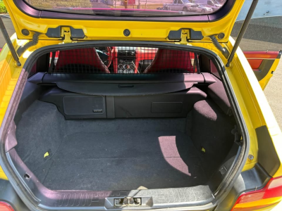 2001 BMW Z3 Coupe in Dakar Yellow 2 over Extended Dream Red