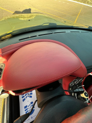 2001 BMW Z3 Coupe in Dakar Yellow 2 over Extended Dream Red