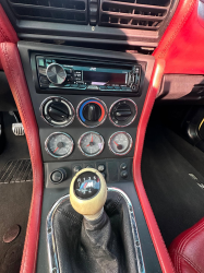 2001 BMW Z3 Coupe in Dakar Yellow 2 over Extended Dream Red