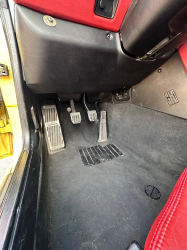 2001 BMW Z3 Coupe in Dakar Yellow 2 over Extended Dream Red