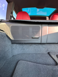 2001 BMW Z3 Coupe in Dakar Yellow 2 over Extended Dream Red