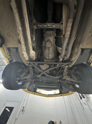 2001 BMW Z3 Coupe in Dakar Yellow 2 over Extended Dream Red