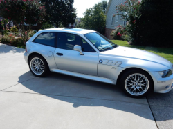 2001 BMW Z3 Coupe in Titanium Silver Metallic over Extended Black