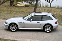 2001 BMW Z3 Coupe in Titanium Silver Metallic over Extended Black