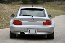 2001 BMW Z3 Coupe in Titanium Silver Metallic over Extended Black
