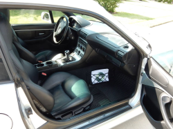 2001 BMW Z3 Coupe in Titanium Silver Metallic over Extended Black