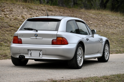 2001 BMW Z3 Coupe in Titanium Silver Metallic over Extended Black