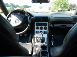 2001 BMW Z3 Coupe in Titanium Silver Metallic over Extended Black