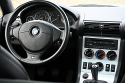 2001 BMW Z3 Coupe in Titanium Silver Metallic over Extended Black
