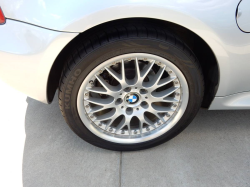 2001 BMW Z3 Coupe in Titanium Silver Metallic over Extended Black
