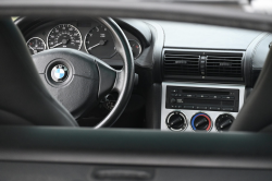 2001 BMW Z3 Coupe in Titanium Silver Metallic over Extended Black