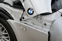 2001 BMW Z3 Coupe in Titanium Silver Metallic over Extended Black