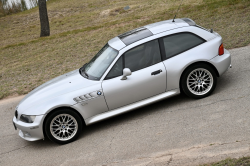 2001 BMW Z3 Coupe in Titanium Silver Metallic over Extended Black