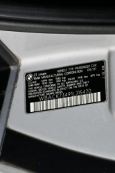 2001 BMW Z3 Coupe in Titanium Silver Metallic over Extended Black