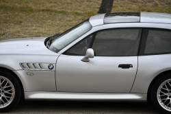 2001 BMW Z3 Coupe in Titanium Silver Metallic over Extended Black