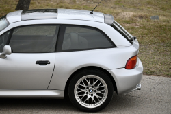 2001 BMW Z3 Coupe in Titanium Silver Metallic over Extended Black