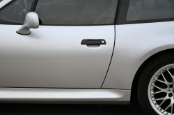 2001 BMW Z3 Coupe in Titanium Silver Metallic over Extended Black