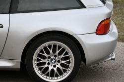 2001 BMW Z3 Coupe in Titanium Silver Metallic over Extended Black