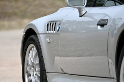 2001 BMW Z3 Coupe in Titanium Silver Metallic over Extended Black