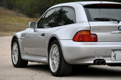 2001 BMW Z3 Coupe in Titanium Silver Metallic over Extended Black
