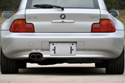 2001 BMW Z3 Coupe in Titanium Silver Metallic over Extended Black