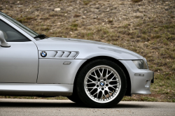 2001 BMW Z3 Coupe in Titanium Silver Metallic over Extended Black