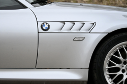 2001 BMW Z3 Coupe in Titanium Silver Metallic over Extended Black