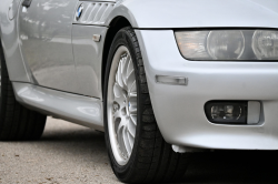 2001 BMW Z3 Coupe in Titanium Silver Metallic over Extended Black