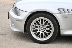 2001 BMW Z3 Coupe in Titanium Silver Metallic over Extended Black