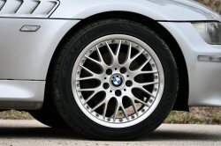 2001 BMW Z3 Coupe in Titanium Silver Metallic over Extended Black
