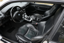 2001 BMW Z3 Coupe in Titanium Silver Metallic over Extended Black