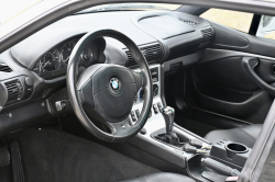 2001 BMW Z3 Coupe in Titanium Silver Metallic over Extended Black
