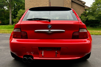 2001 BMW Z3 Coupe in Hell Red 2 over Extended Walnut