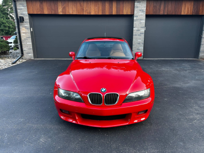 2001 BMW Z3 Coupe in Hell Red 2 over Extended Walnut