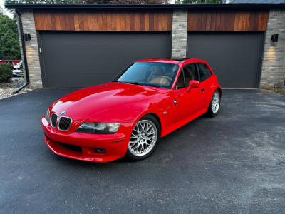 2001 BMW Z3 Coupe in Hell Red 2 over Extended Walnut