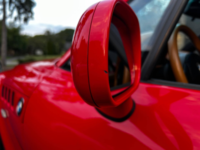 2001 BMW Z3 Coupe in Hell Red 2 over Extended Walnut
