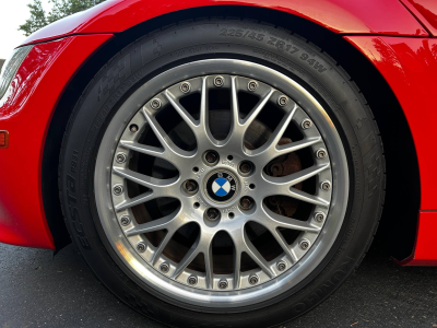 2001 BMW Z3 Coupe in Hell Red 2 over Extended Walnut