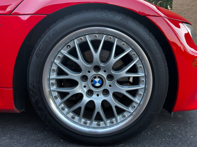 2001 BMW Z3 Coupe in Hell Red 2 over Extended Walnut