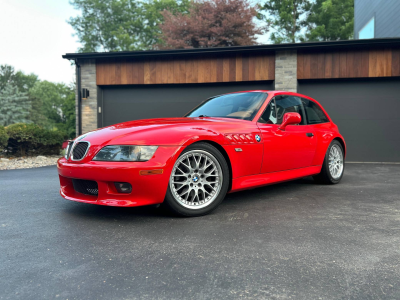 2001 BMW Z3 Coupe in Hell Red 2 over Extended Walnut