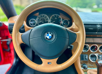 2001 BMW Z3 Coupe in Hell Red 2 over Extended Walnut