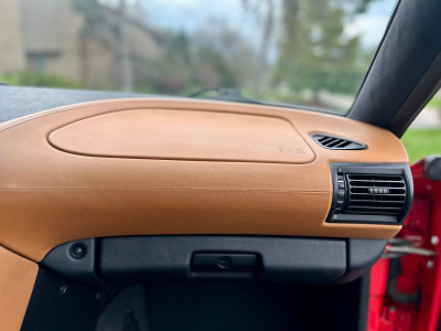 2001 BMW Z3 Coupe in Hell Red 2 over Extended Walnut