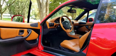 2001 BMW Z3 Coupe in Hell Red 2 over Extended Walnut