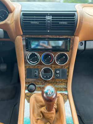2001 BMW Z3 Coupe in Hell Red 2 over Extended Walnut