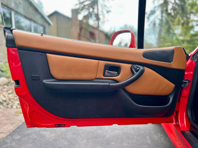 2001 BMW Z3 Coupe in Hell Red 2 over Extended Walnut