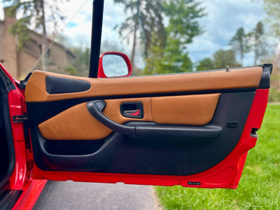 2001 BMW Z3 Coupe in Hell Red 2 over Extended Walnut
