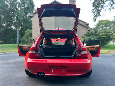 2001 BMW Z3 Coupe in Hell Red 2 over Extended Walnut