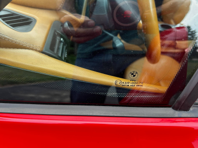 2001 BMW Z3 Coupe in Hell Red 2 over Extended Walnut