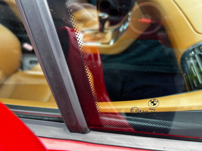 2001 BMW Z3 Coupe in Hell Red 2 over Extended Walnut