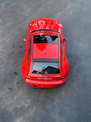 2001 BMW Z3 Coupe in Hell Red 2 over Extended Walnut